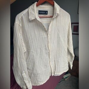 Abercrombie and Fitch Gauzy Summer Shirt